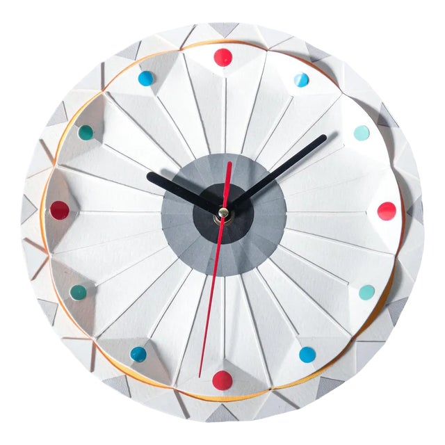 Wall Clock by Delcio For Sale