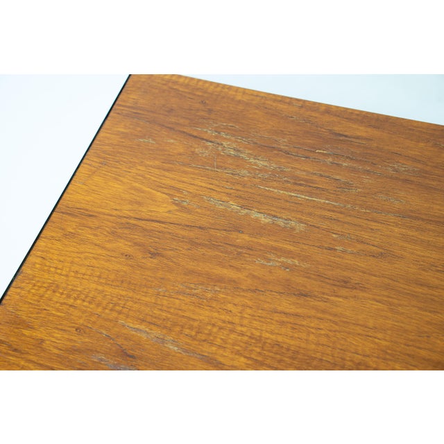 Modernist Minimalist Two-Color Coffee Table, 1960s For Sale - Image 9 of 10