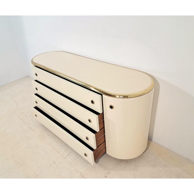 1970s Modern Chest of Drawers attributed to Cattadori, 1970s For Sale - Image 5 of 11
