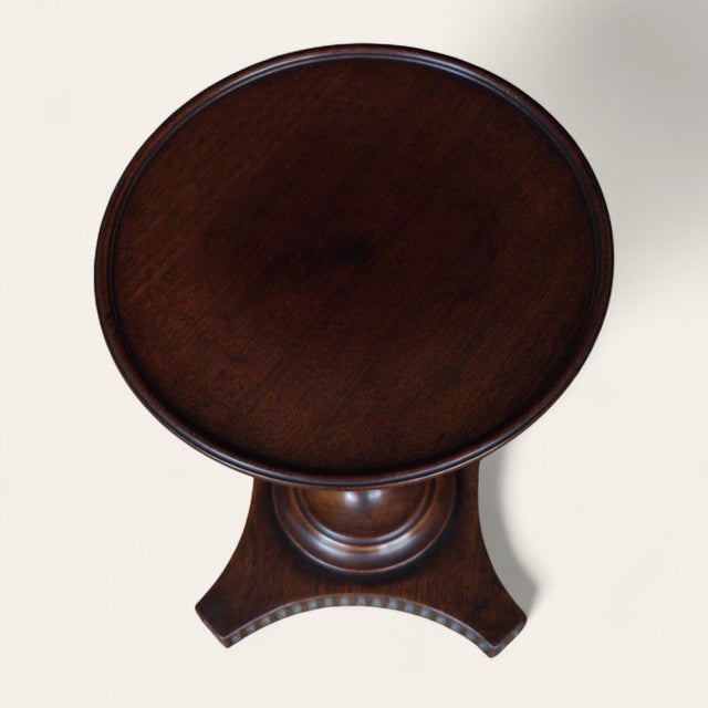 English Early 19th Century English Mahogany Table-Top Stands, Near Pair For Sale - Image 3 of 9