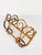 Italian Riviera Mid-20th Century Modern Cane, Rattan & Bamboo Wall Coat Rack, 1960s For Sale - Image 11 of 13