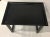 Modern Modern Ebony Finished Wood Nesting Table Set of Two For Sale - Image 3 of 6