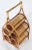 Mid 20th Century Rattan & Bamboo Wine Rack For Sale - Image 9 of 13