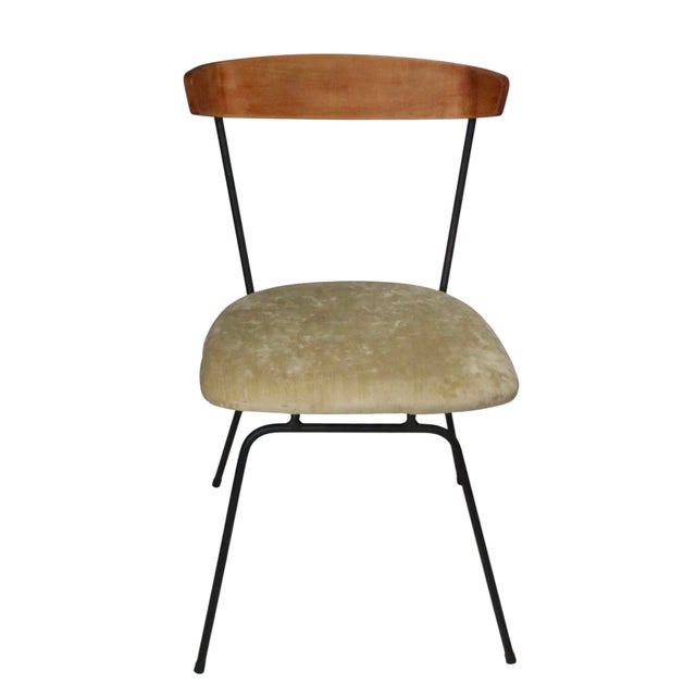 Mid-Century Modern Pr. Mid Century Dining Chairs Att. To Clifford Pascoe for Modernmasters Circa 1950's For Sale - Image 3 of 12