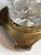 Mid-20th Century Signed Dresden German Cut Crystal & Brass Hollywood Regency Table Lamp For Sale - Image 10 of 12