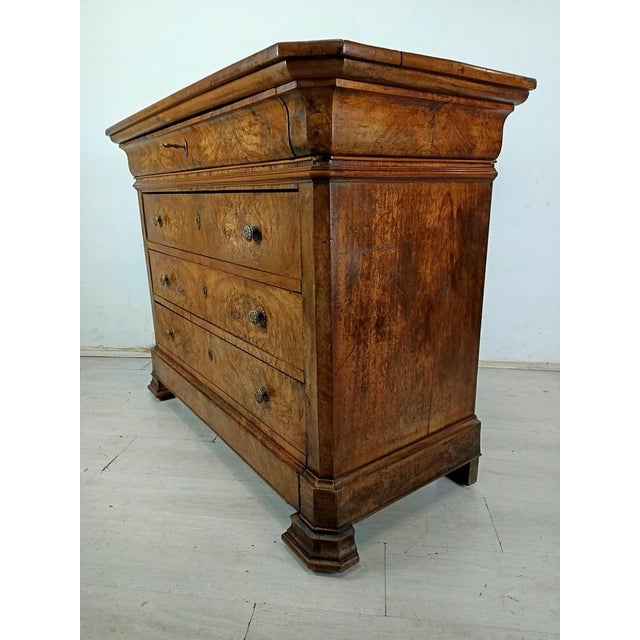 Antique Louis Philippe Chest of Drawers For Sale - Image 3 of 18
