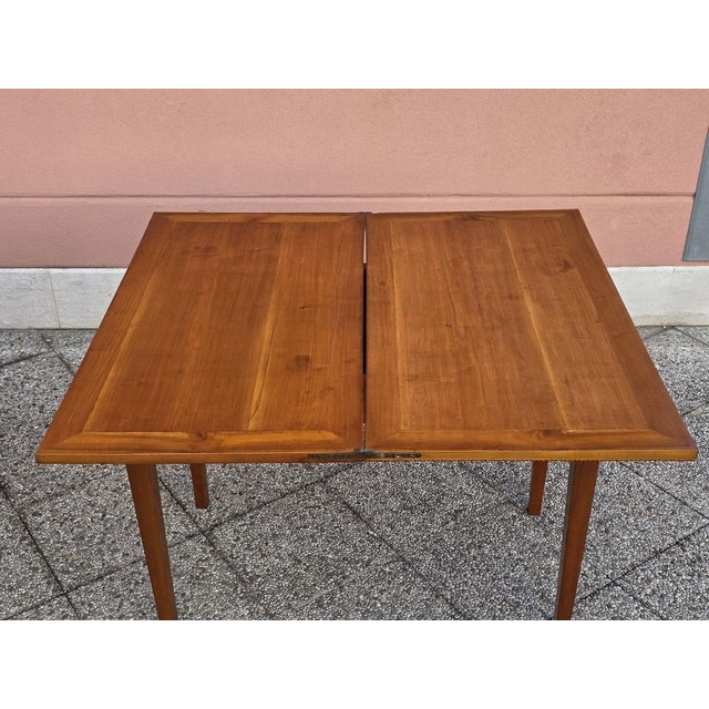 Wood Book-Shaped Game Tables in Cherrywood, 1800, Set of 2 For Sale - Image 7 of 11