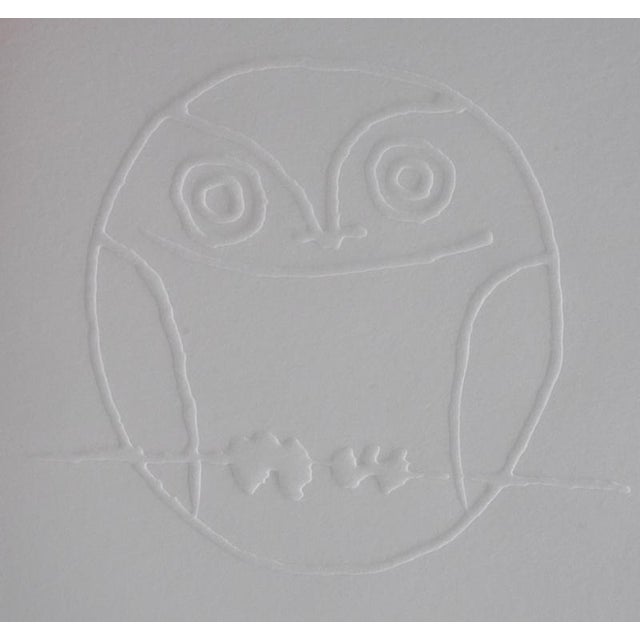 Modern After Pablo Picasso, The Five Owls, Wood Engraving For Sale - Image 3 of 7