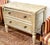 Julia Gray Ltd Venetian Style Mirrored Faux Marble Top Two Drawer Commode Chest This exceptional Venetian-style mirrored...
