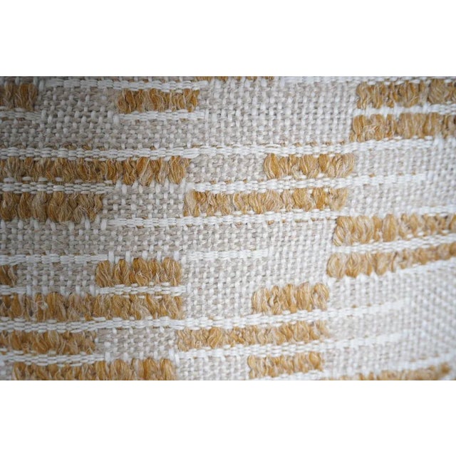 Add a touch of global charm to any space with this set of two Bohemian Embroidered Gold Decorative Pillows. Featuring a...