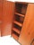 Vintage 3-Door Wardrobe with Hanging and Shelving Units, 1960s For Sale - Image 3 of 7