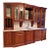 Stunning Hand Carved Mahogany Wet Bar. For Sale