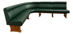 Vintage Corner Bench, 1980s