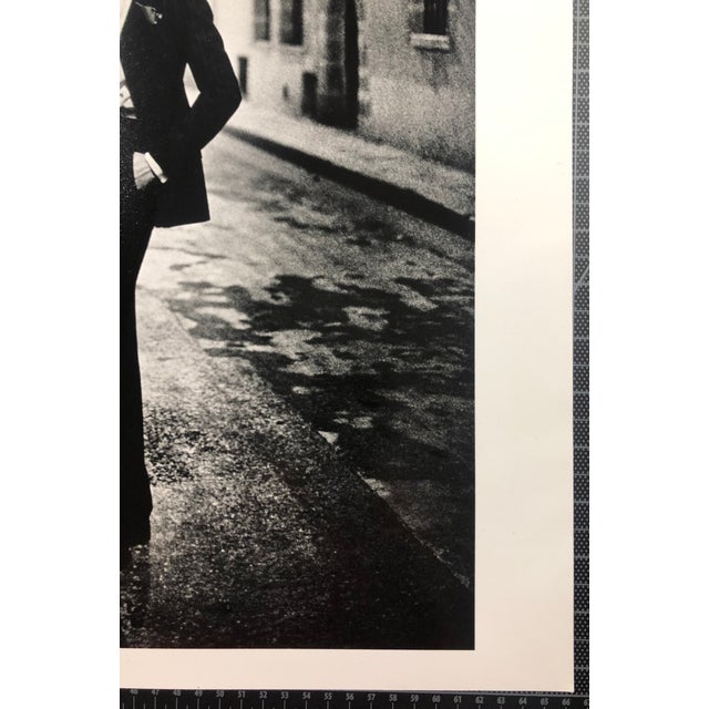 Black Rue Aubriot, Paris 1975 by Helmut Newton Vintage Silver Gelatin Print For Sale - Image 8 of 11