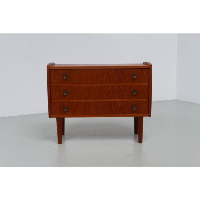 Mid-Century Modern Danish Teak Dresser, 1960s For Sale - Image 6 of 18