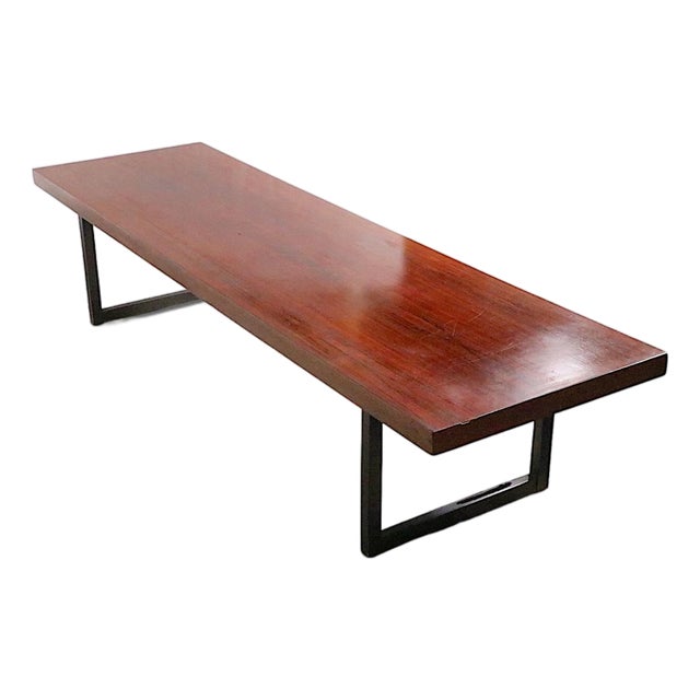 Mid Century Rosewood Coffee Table by Milo Baughman C. 1950/60’s For Sale