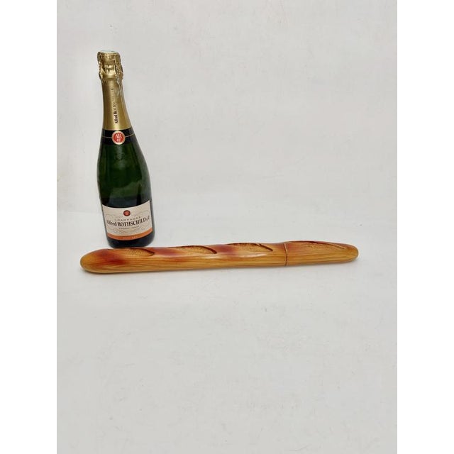 Wooden Baguette Knife Block, France, 1970s For Sale - Image 3 of 11