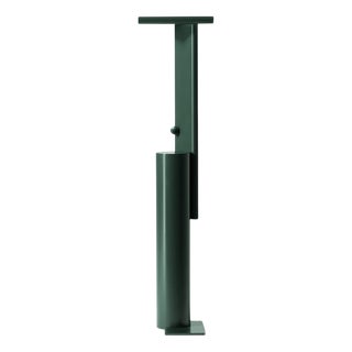 Polyshape Green Aluminium Floor Lamp by Ferrerol Babin for Cassina For Sale