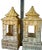 Bunny Williams Home Pair of Rattan Pagoda Lanterns in Coastal Chinoiserie Style – 16” X 6” X 6” For Sale - Image 4 of 5