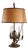 Florentine Three-Light Table Lamp For Sale