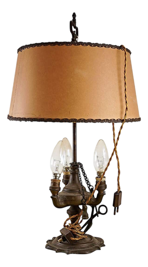 Florentine Three-Light Table Lamp