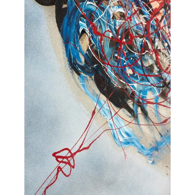 Ideas, Mixed Media on Canvas For Sale - Image 4 of 9