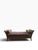 Wood Bright Chair Company Upholstered Herringbone Chaise Daybed With Bolsters For Sale - Image 7 of 15