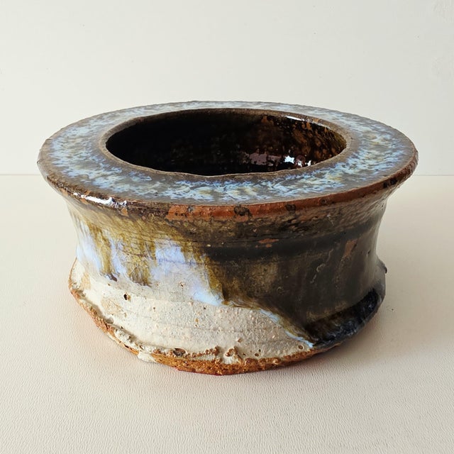 Mid-Century Modern Ceramic Bowl from Arne Mathias Ranslet, Denmark, 1960s For Sale - Image 3 of 16