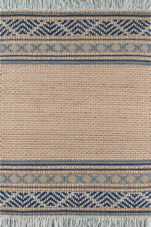 Esme Blue Hand Woven Area Rug 2' X 3'