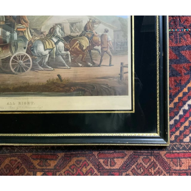 Victorian English Coaching Lithograph by c.c. Henderson - Framed For Sale - Image 3 of 18