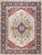 A hand-knotted wool rug in a classic traditional design, made in India and measuring 10' x 14'. Floral drawing across the...