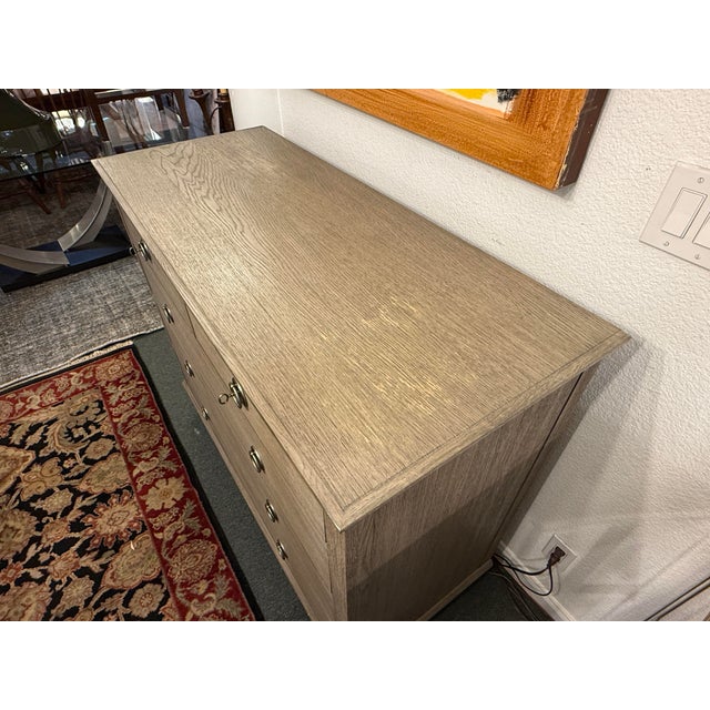 2010s Restoration Hardware Maison Collection Dresser, Light Oak For Sale - Image 5 of 12