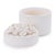 Stoneware Box with Floral Lid Accent (Set of 3) For Sale In Chicago - Image 6 of 9