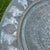 Mid-Century 25" Persian Tinned Copper Shallow Basin Tray Table on Wood Stand 28” For Sale - Image 4 of 12