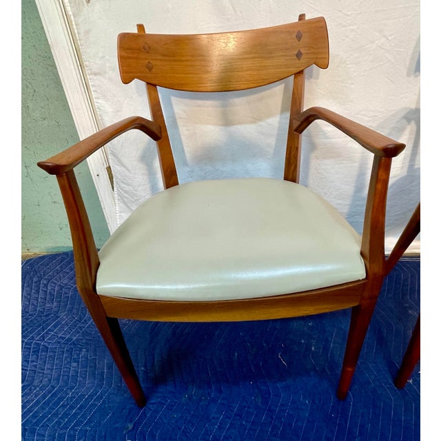 1960s Kip Stewart Designed Drexel Declaration Dining Chairs, 4 Pieces For Sale - Image 6 of 12