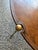 Late 20th Century Mid-Century Brass & Patch Burl Wood Top Oval Table For Sale - Image 9 of 12