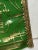 Victorian Rare Antique Victorian Merry Christmas Celluloid Green Banner Holiday Decor For Sale - Image 3 of 15
