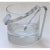 1970s Ice Bucket and Tongs Italian Crystal and Chrome For Sale - Image 12 of 12