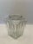 Glass Early 20th Century Art Deco Glass Flush Mount Light Shade For Sale - Image 7 of 8