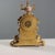 Triptych Clock in Gilded Bronze and Porcelain For Sale - Image 9 of 16