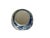 Ceramic Vintage Large "Blue Canton" Porcelain Deep Square Fruit / Centerpiece Bowl - 9" Portugal 1980s-1990s For Sale - Image 7 of 7