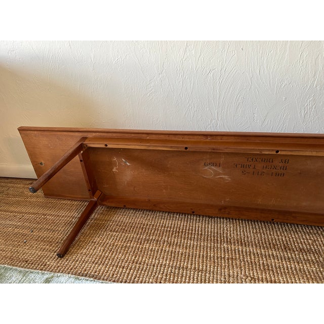Mid-Century Modern Mid-Century Modern Drexel Walnut Coffee Table For Sale - Image 3 of 6