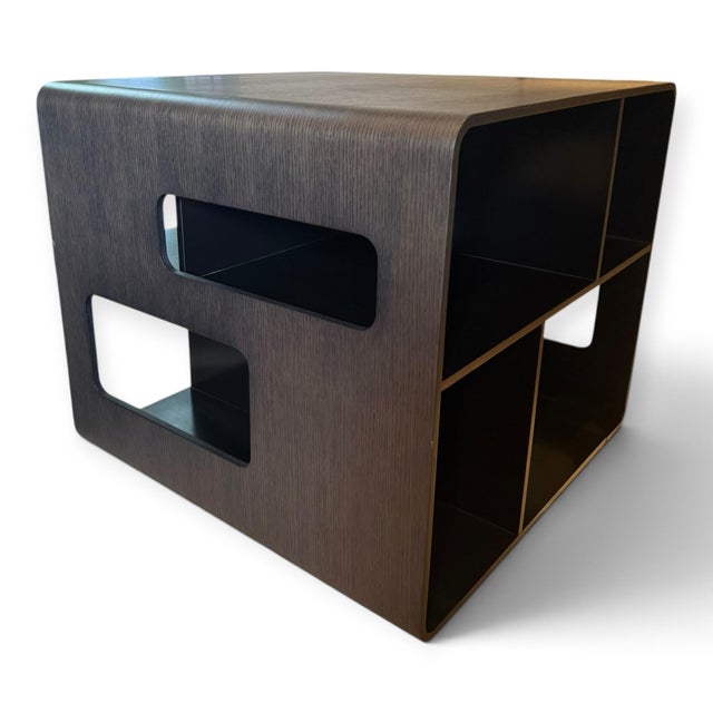 B&B Italia B & B Italia Arne Rotating Bookcase Table For Sale - Image 4 of 6