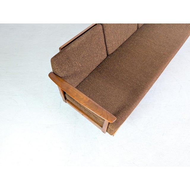 Vintage Sofa in Walnut from Walter Knoll For Sale - Image 10 of 12