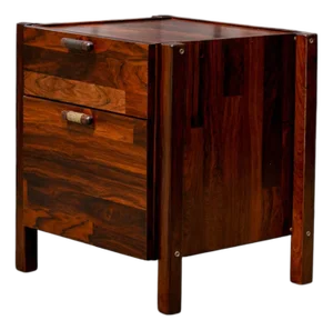 Filing Cabinet/ Side Table in Rosewood, Jorge Zalszupin, 1960’s