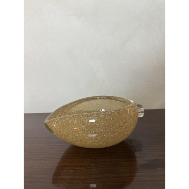 Gold Sommerso Glass Bowl – Carlo Scarpa for Venini, 1936 This refined gold sommerso glass bowl, designed by Carlo Scarpa...