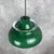 Metal Vintage Danish Green Lamp, 1970s For Sale - Image 7 of 11