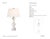 Chapman & Myers by Visual Comfort Signature Balustrade Table Lamp in Alabaster with Linen Shade Designer: Chapman & Myers...