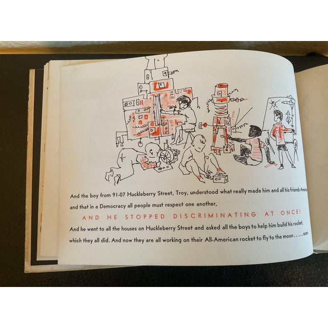 Orange Vintage Children's Book: The World of Wonderland Difference" by Hans Guggenheim - First Edition For Sale - Image 8 of 12