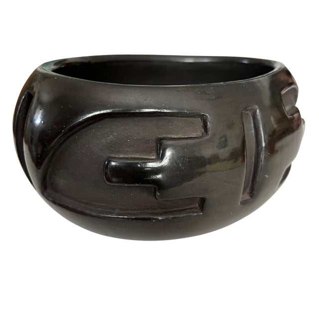 Native American Pottery From the Santa Clara Pueblo, Signed Stella Charavarria For Sale - Image 12 of 15